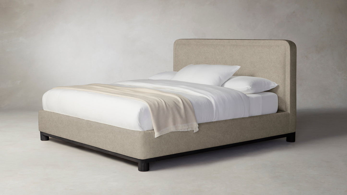 The Kent  - Merino Wheat Bed - 47" Headboard