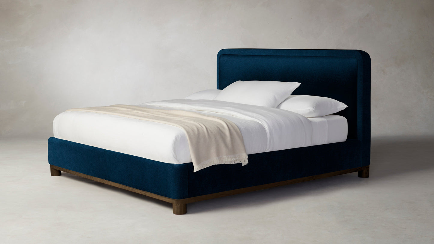 The Kent  - Mohair Admiral Bed - 47" Headboard