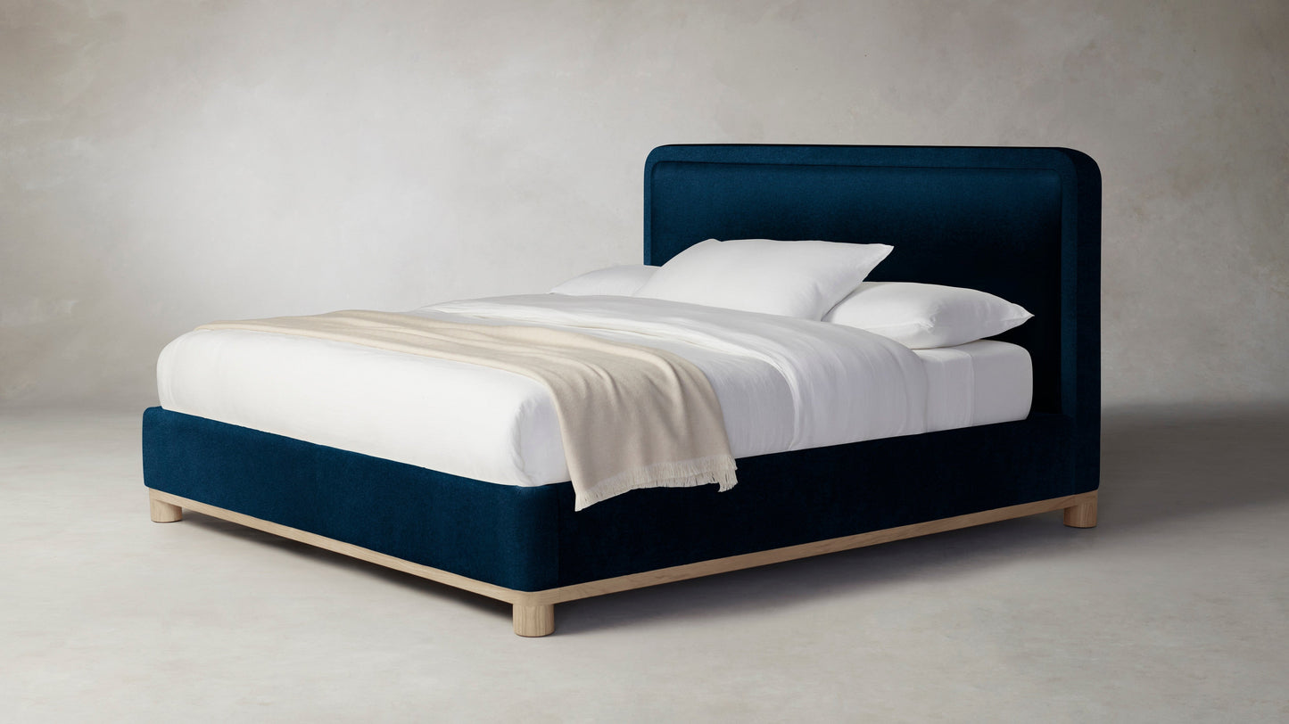 The Kent  - Mohair Admiral Bed - 47" Headboard