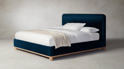 The Kent  - Mohair Admiral Bed - 47" Headboard