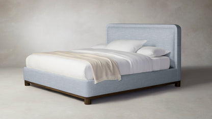 The Kent  - Performance Chenille Harbor Bed - 41" Headboard