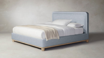 The Kent  - Performance Chenille Harbor Bed - 41" Headboard