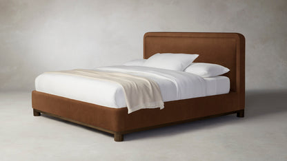 The Kent  - Performance Velvet Cider Bed - 41" Headboard