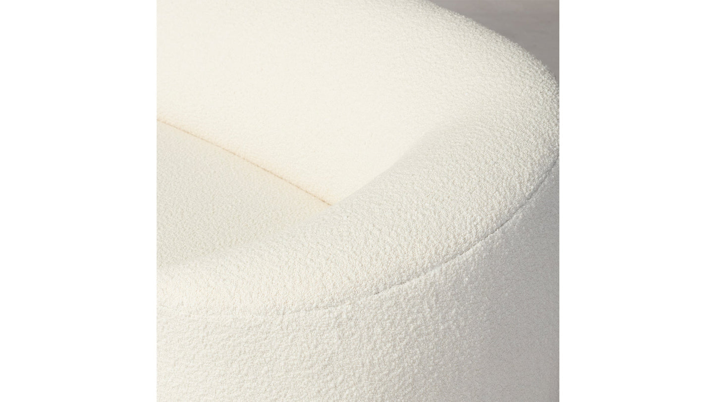 The Chelsea  - Italian Bouclé White Sofa