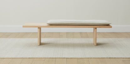 The Reyes  - Nubuck Leather Sail Bench