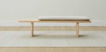 The Reyes  - Nubuck Leather Sail Bench