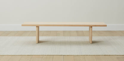 The Reyes  - Nubuck Leather Sail Bench