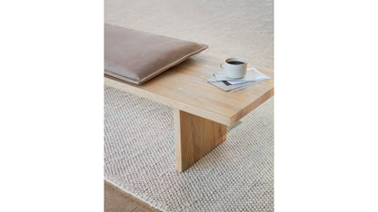 The Reyes  - Nubuck Leather Sail Bench