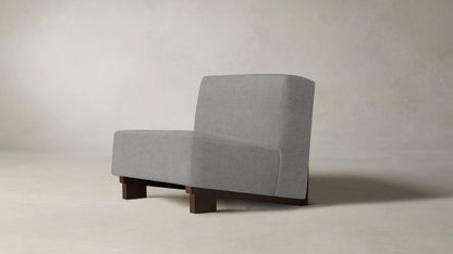 The Remsen  - Merino Heather Grey Chair