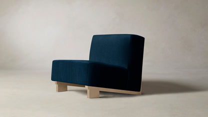 The Remsen  - Mohair Admiral Chair