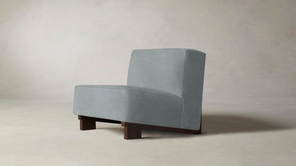 The Remsen  - Nubuck Leather Tide Chair