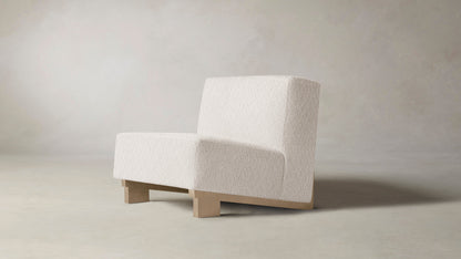 The Remsen  - Performance Bouclé Polar Chair