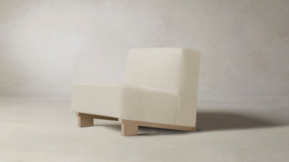 The Remsen  - Performance Linen Creme Chair