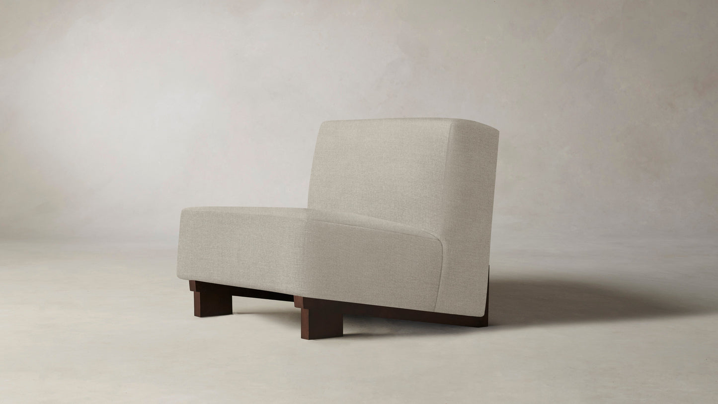 The Remsen  - Performance Stonewashed Linen Dew Chair