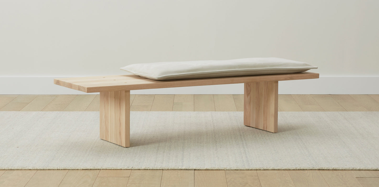 The Reyes  - Nubuck Leather Sail Bench