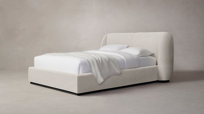 The Smith  - Performance Bouclé Polar Bed - 42" Headboard