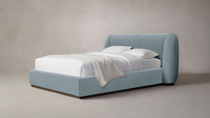 The Smith  - Performance Velvet Sky Bed - 42" Headboard