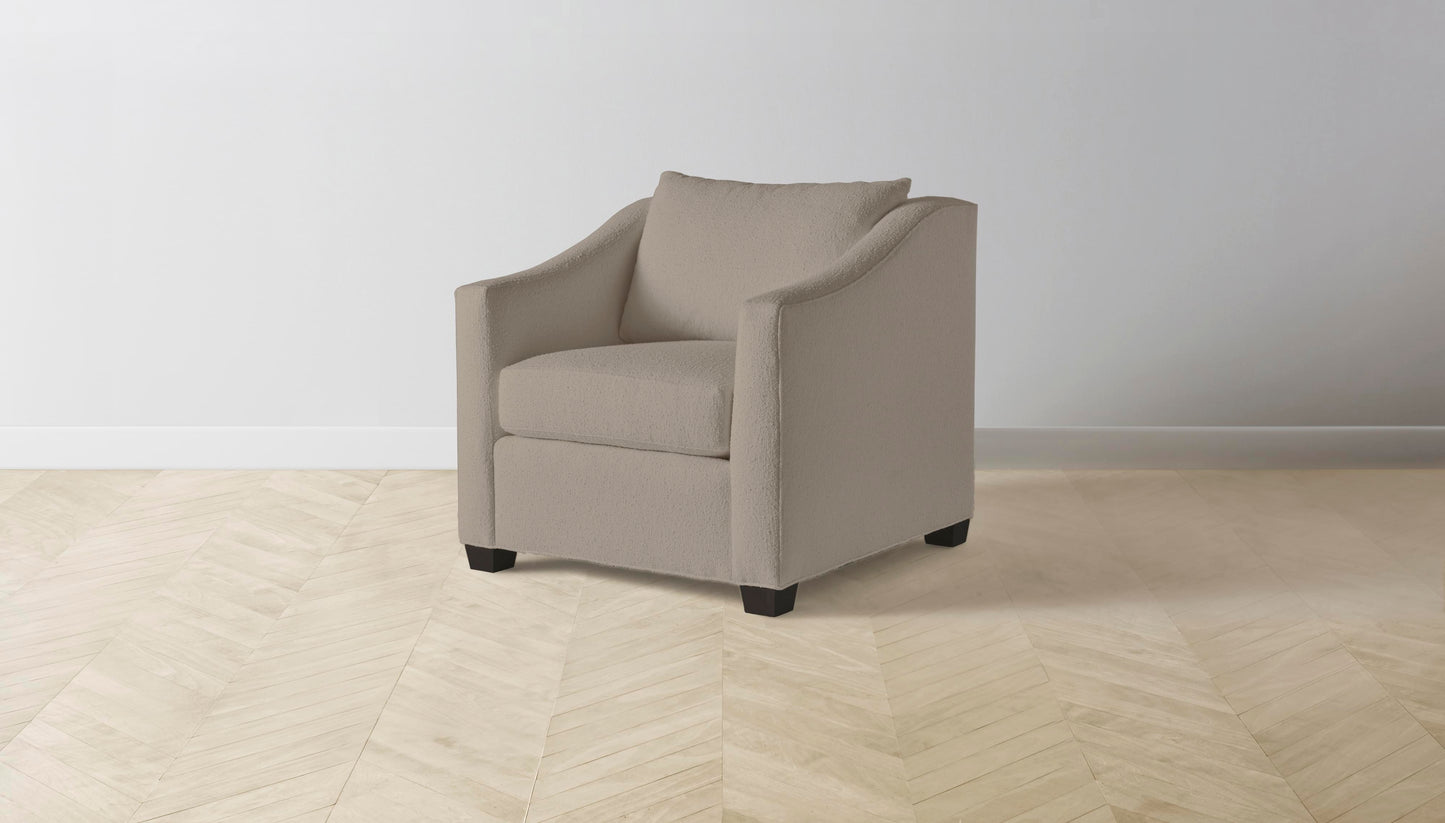 The Sullivan  - Performance Bouclé Morel Chair