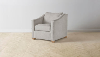 The Sullivan  - Performance Melange Weave Flint Chair